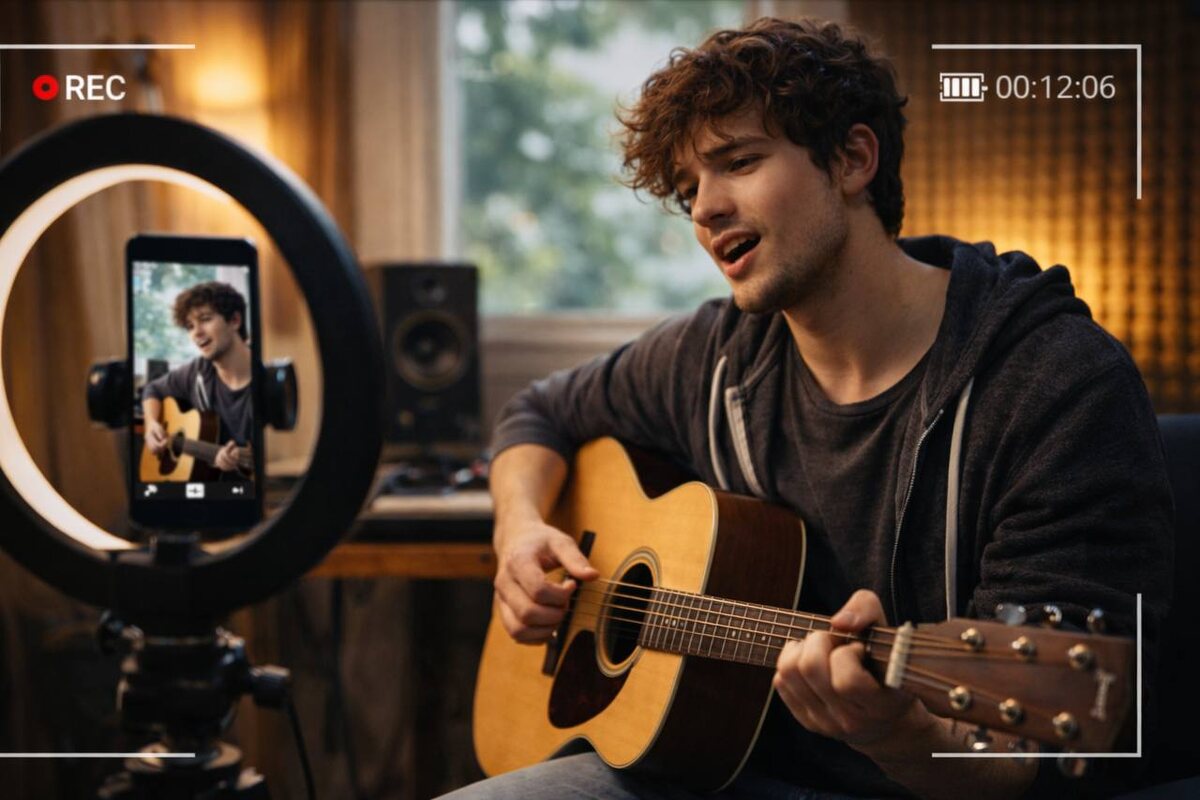 Продвижение музыки через видео контент в 2026 году: TikTok, Reels, Shorts 