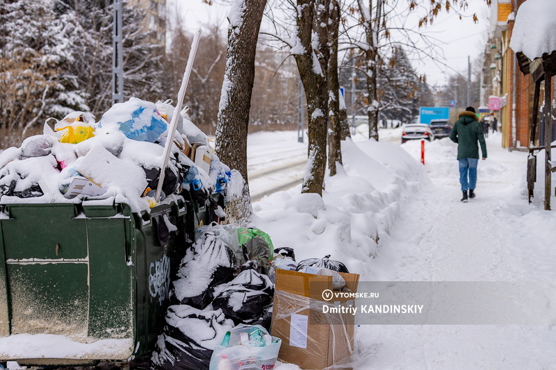 Томск не может внедрить систему видеонаблюдения на мусорных площадках из-за нехватки полномочий
