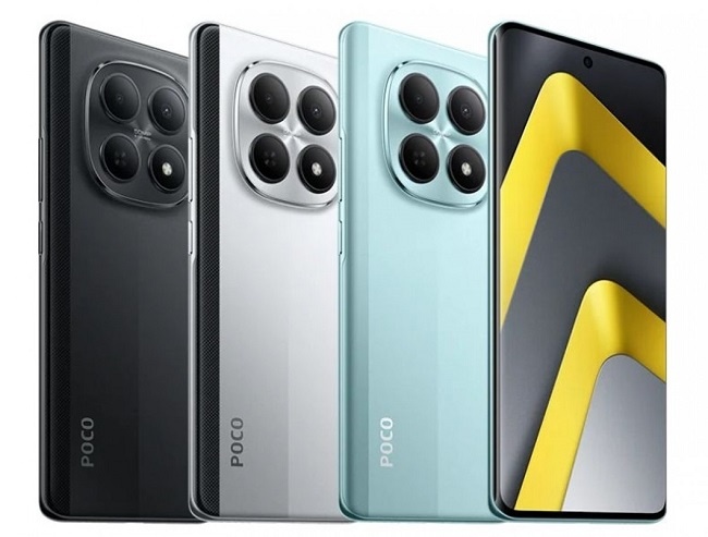 POCO M8 5G - отличается малой толщиной и дизайном со скруглёнными гранями