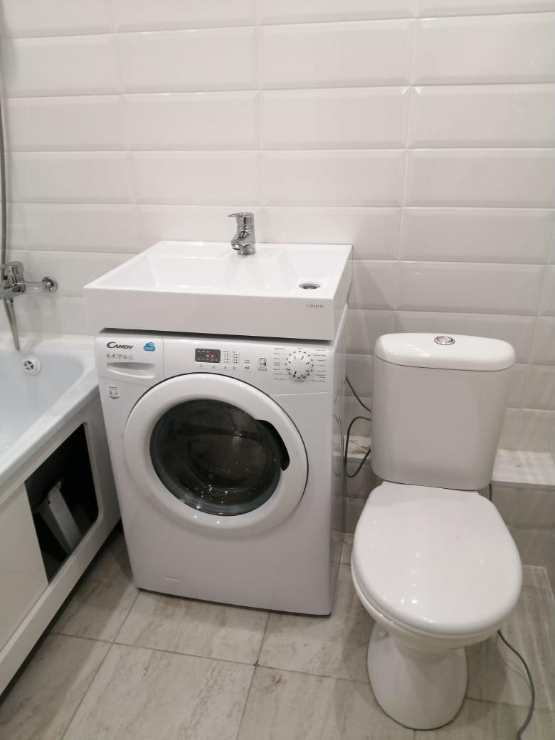 Candy smart pro CSO34 106T1/2-07 с раковиной Юпитер 50 (подходит для ПИК)