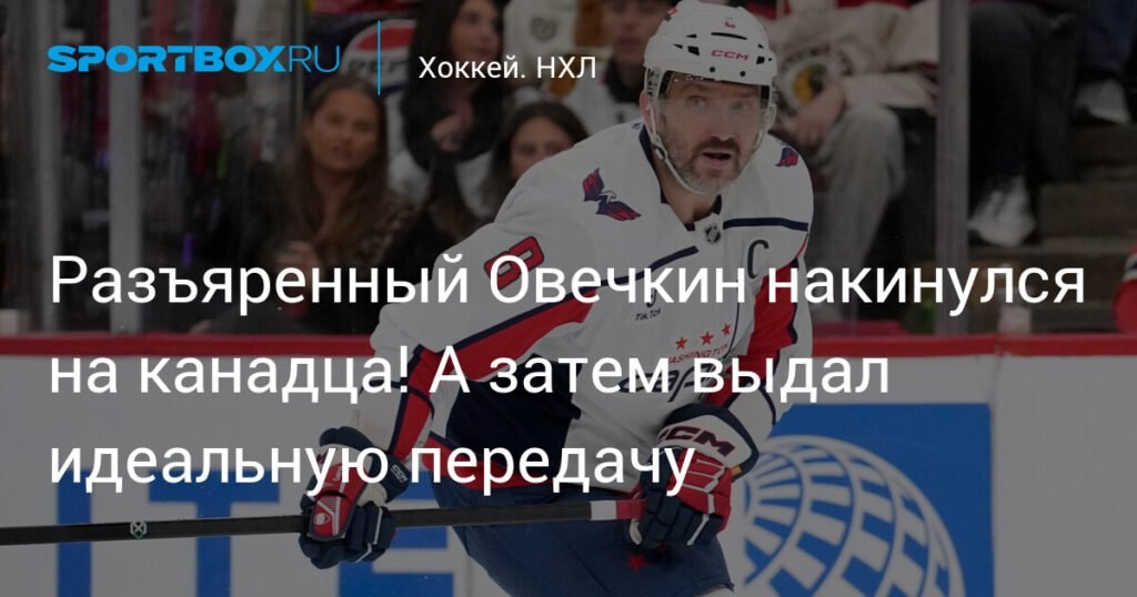    Овечкин подрался с канадцем и выдал идеальную передачу (источник изображения) News Express Team