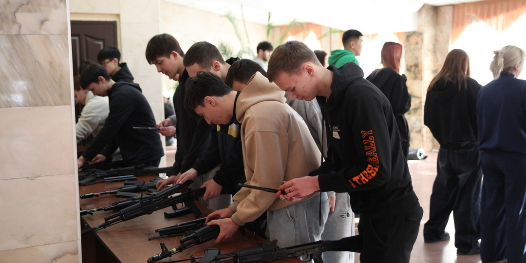 В Бурятии начались военно-полевые сборы для студентов ВСГУТУ