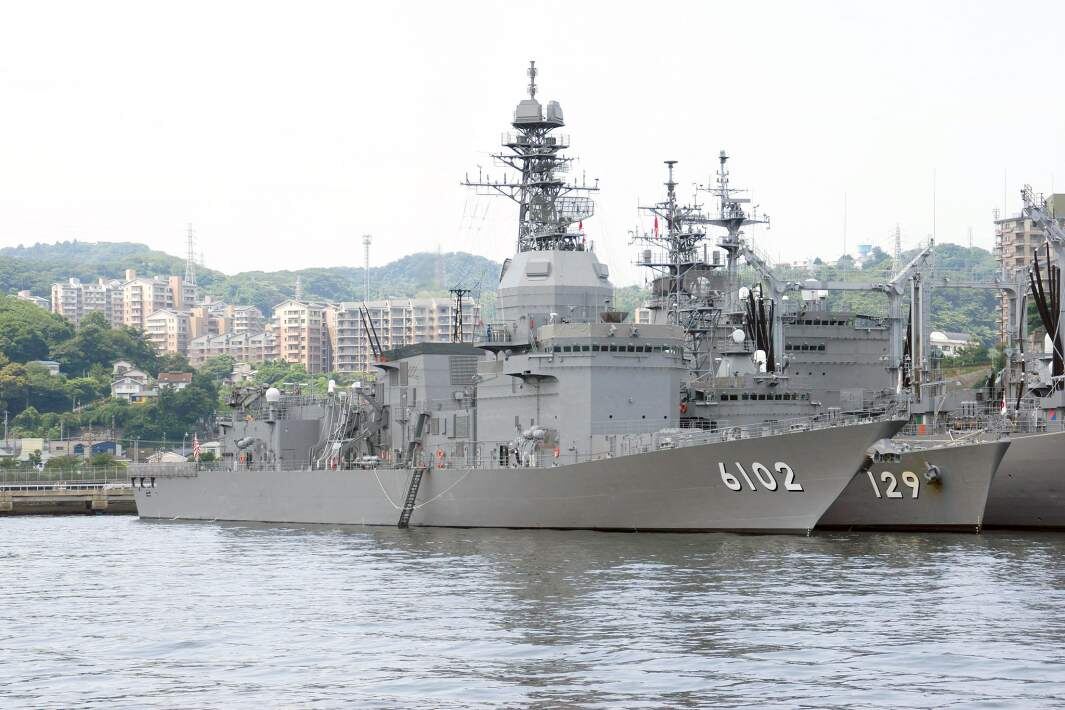 Экспериментальный корабль ВМС Японии JS Asuka
Фото: JMSDF