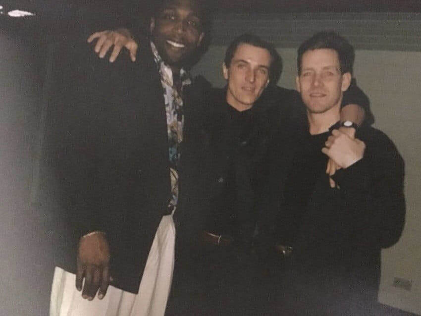    С Альфредом Гисласоном и Хулианом Дураноной в Исландии (чемпионский сезон "Акюрейри")