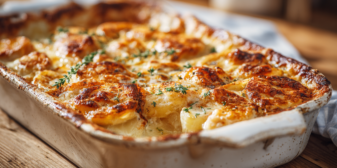 Картофель с курицей и сыром в духовке — вместо тысячи слов