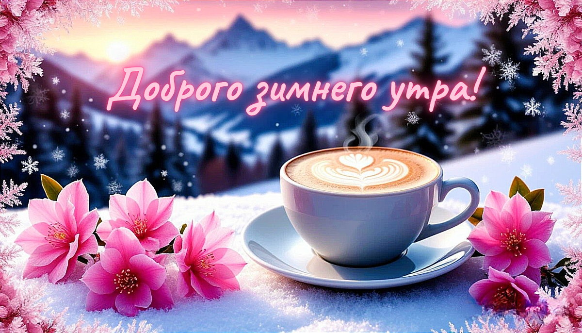 Доброго зимнего утра!