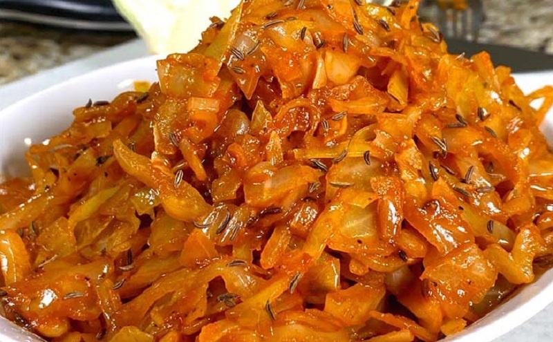 Грузинская тушёная капуста: яркий вкус для любого стола