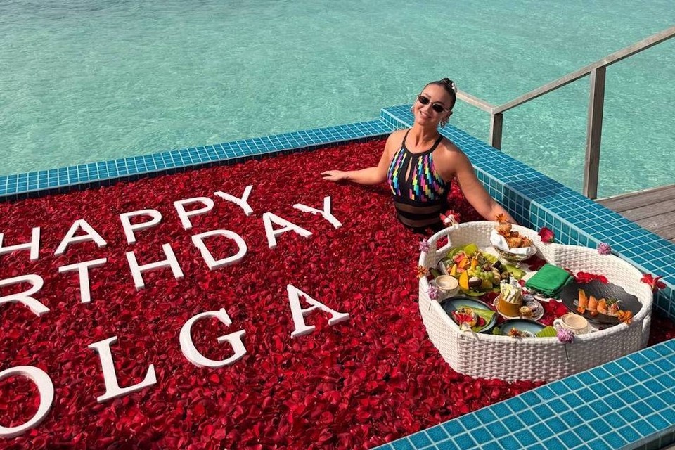    Ольга Бузова показала, как отмечает 40-летие. Фото: t.me/byzovahouse