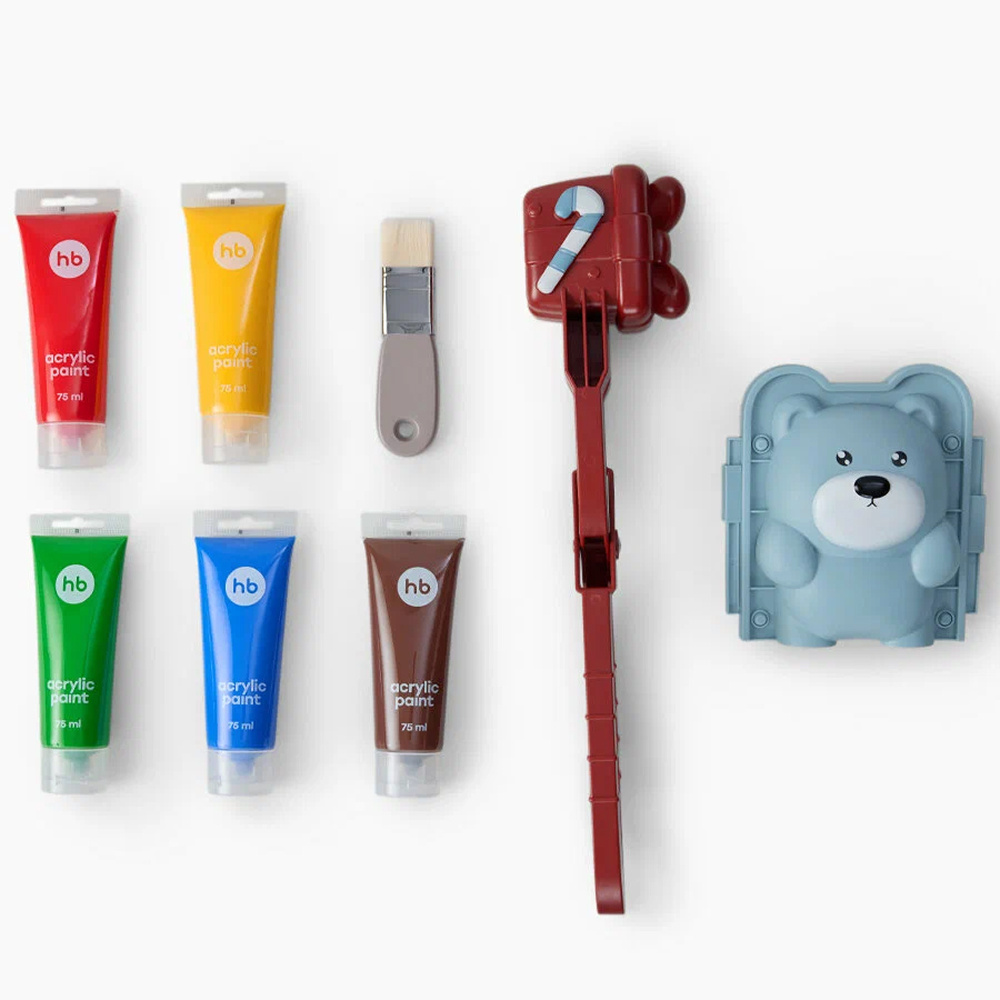 Снежколеп детский Happy Baby, набор для творчества, голубой