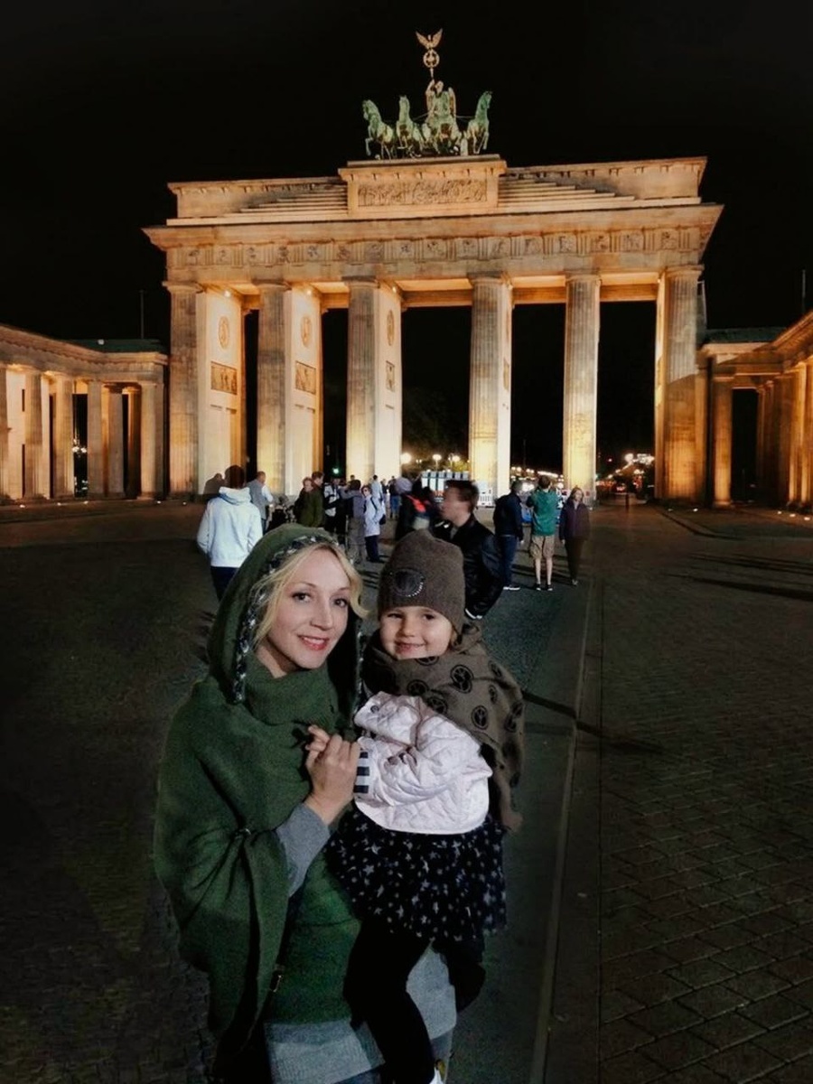 Кристина Орбакайте с дочерью Клавдией в Берлине. Январь 2014 годаСоцсети Кристины Орбакайте