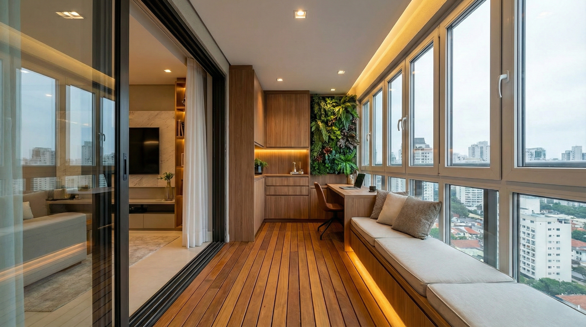 Тёплый балкон как функциональное пространство, за которое покупатели готовы платить дороже