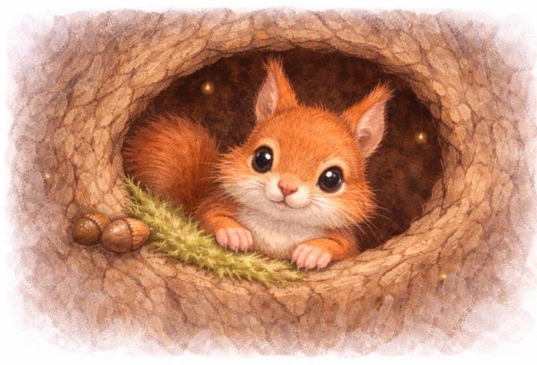 Белочка Муся