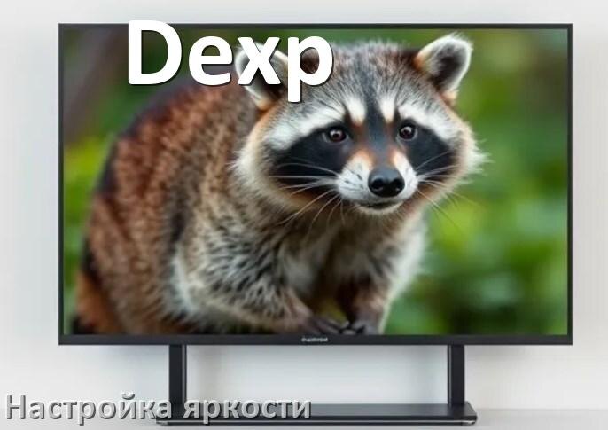 
Как на телевизоре Dexp настроить яркость экрана прибавить и уменьшить