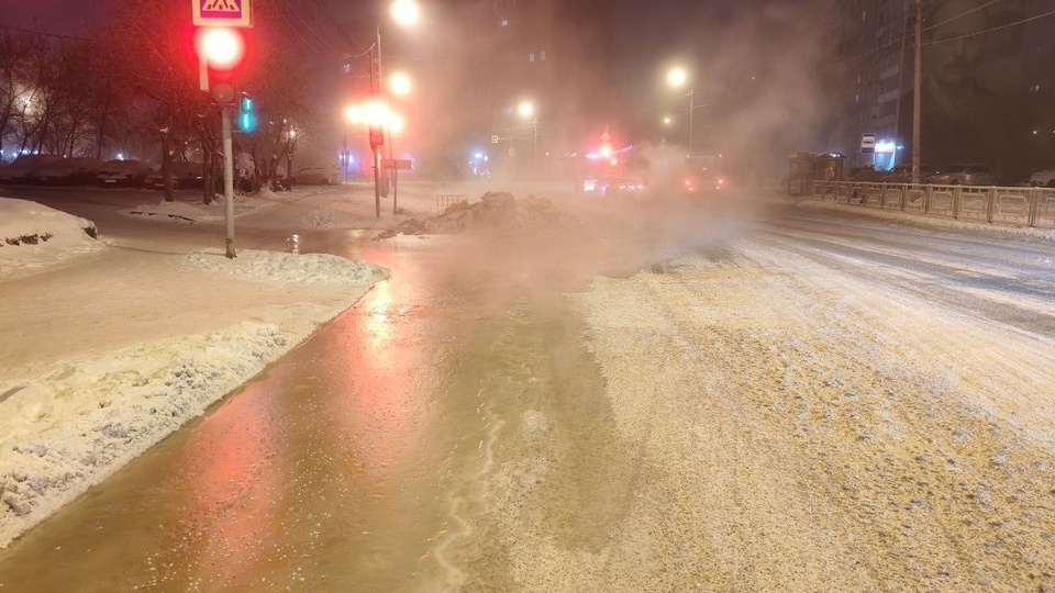 Водопровод на улице Железнодорожников в Красноярске отремонтируют 21 января