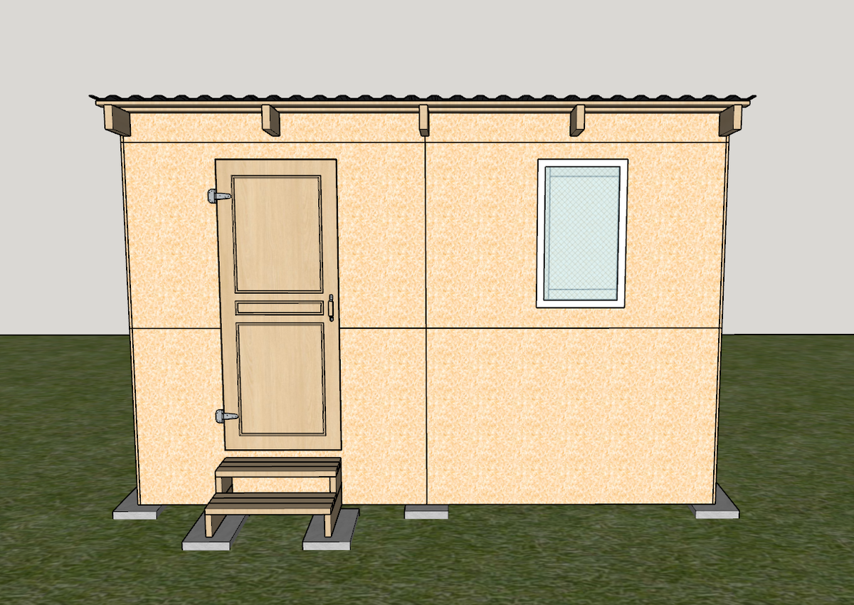 Хозблок (сарай)