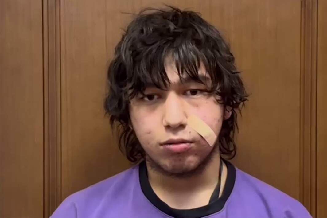 Задержанный 19-летний молодой человек, подозреваемый в убийстве. Фото: МВД РФ