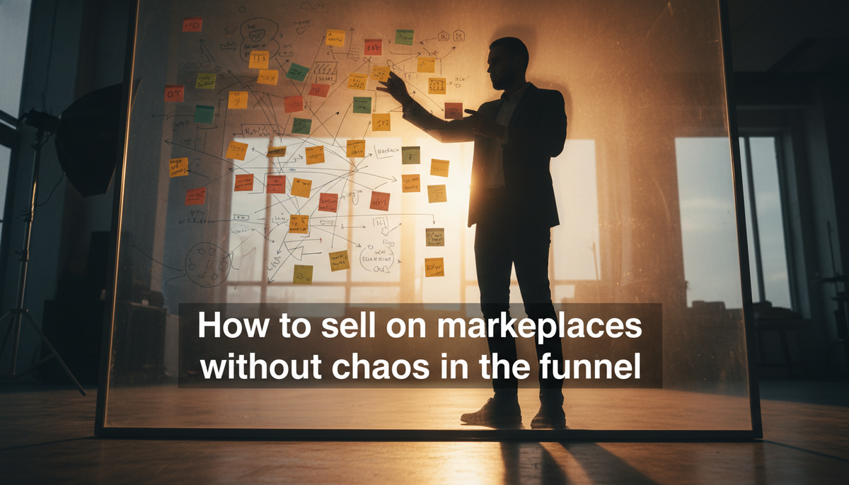 Как продавать на маркетплейсах без хаоса в воронке