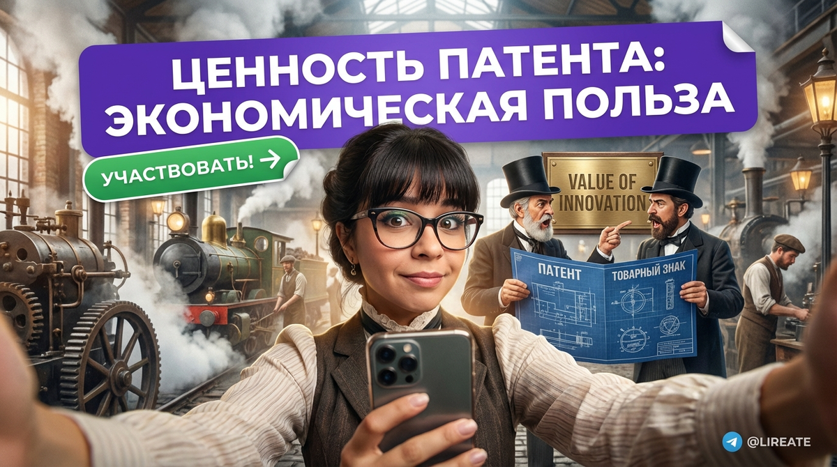    Экономическая польза патентов и товарных знаков Лирейт