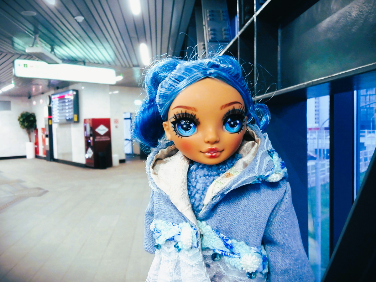 1. Rainbow High Junior High PJ Party Skyler Blue из моей коллекции. 18.12.25.