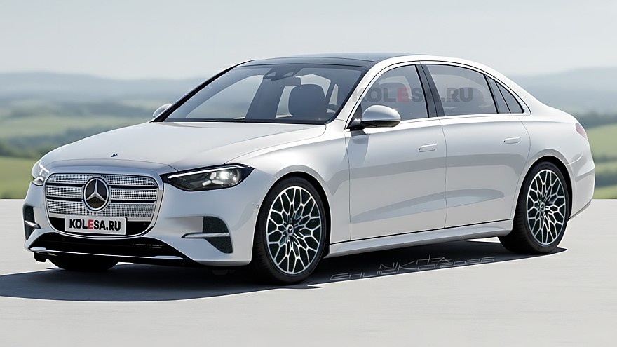    Рендер нового Mercedes-Benz E-Class with EQ Technology