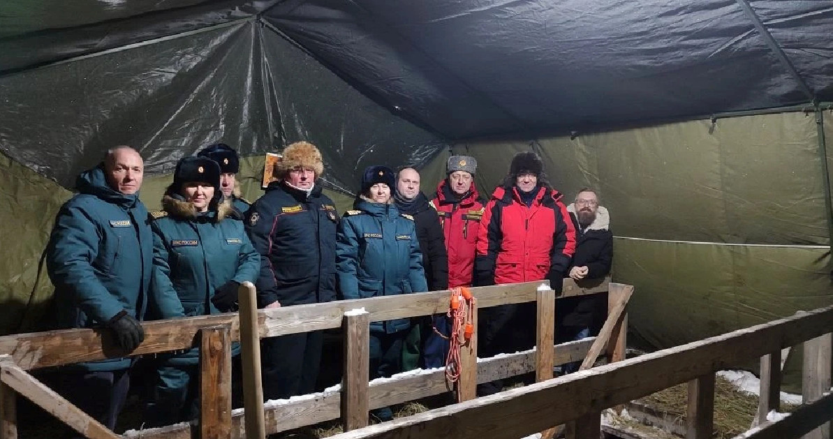 В Астрахани Крещенские купания прошли без происшествий