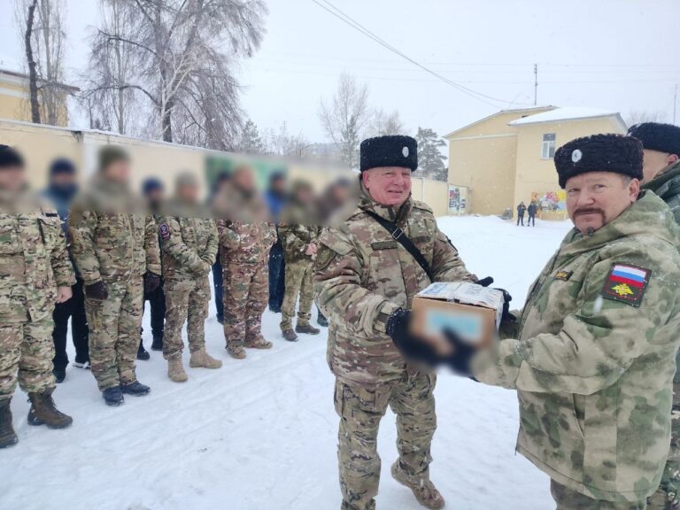    Из Оренбурга на СВО отправились 19 казаков Вячеслав Войтин