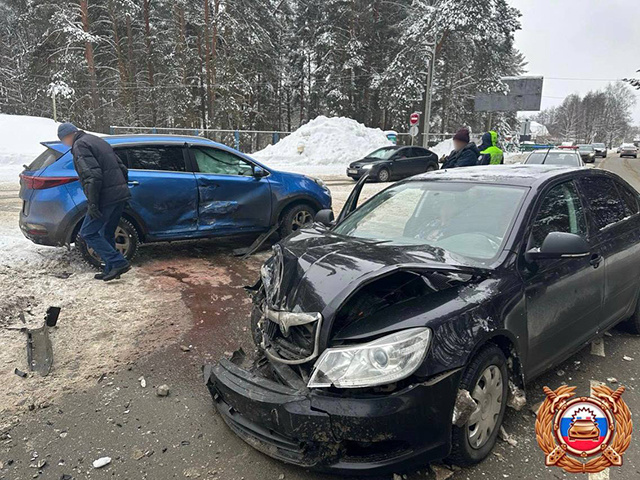 Авария в Кимрах. Пострадала 64-летняя пассажирка