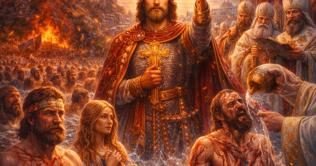 Крещение Руси: чья кровь стояла за водой