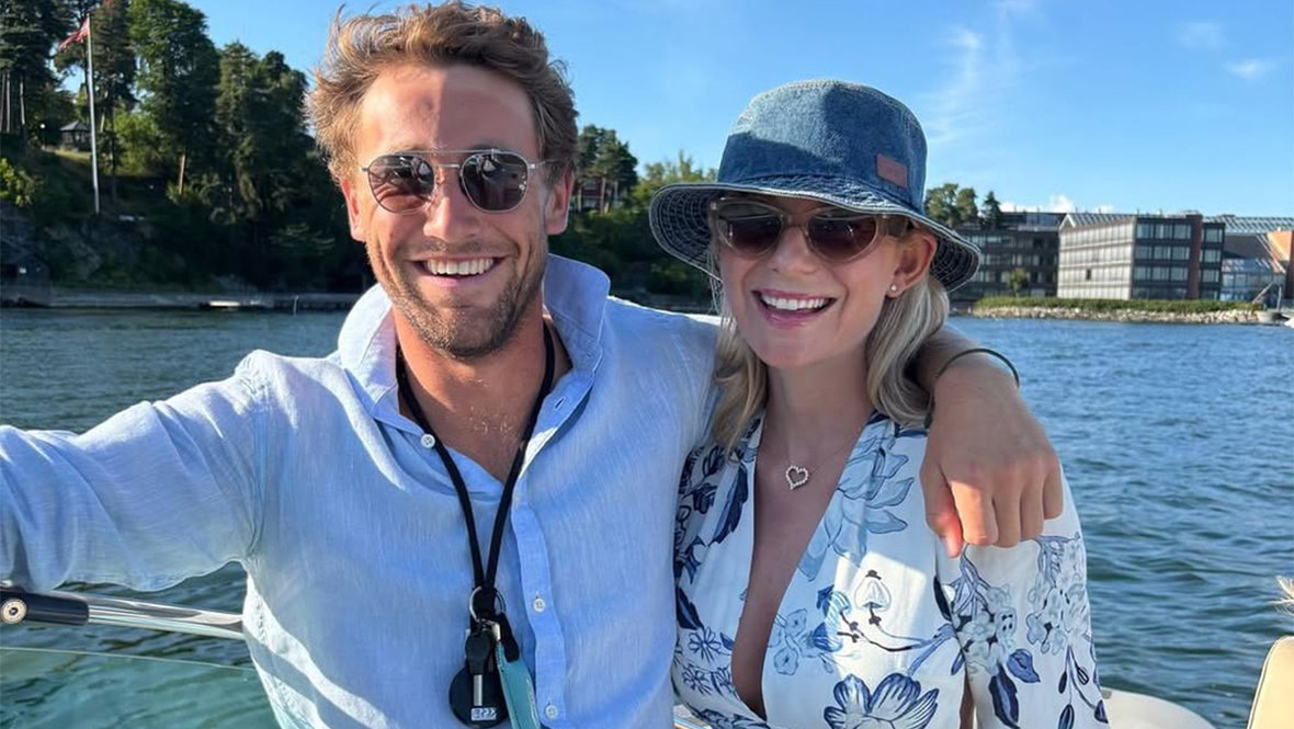    Каспер Рууд и Мария Галлигани. соцсети