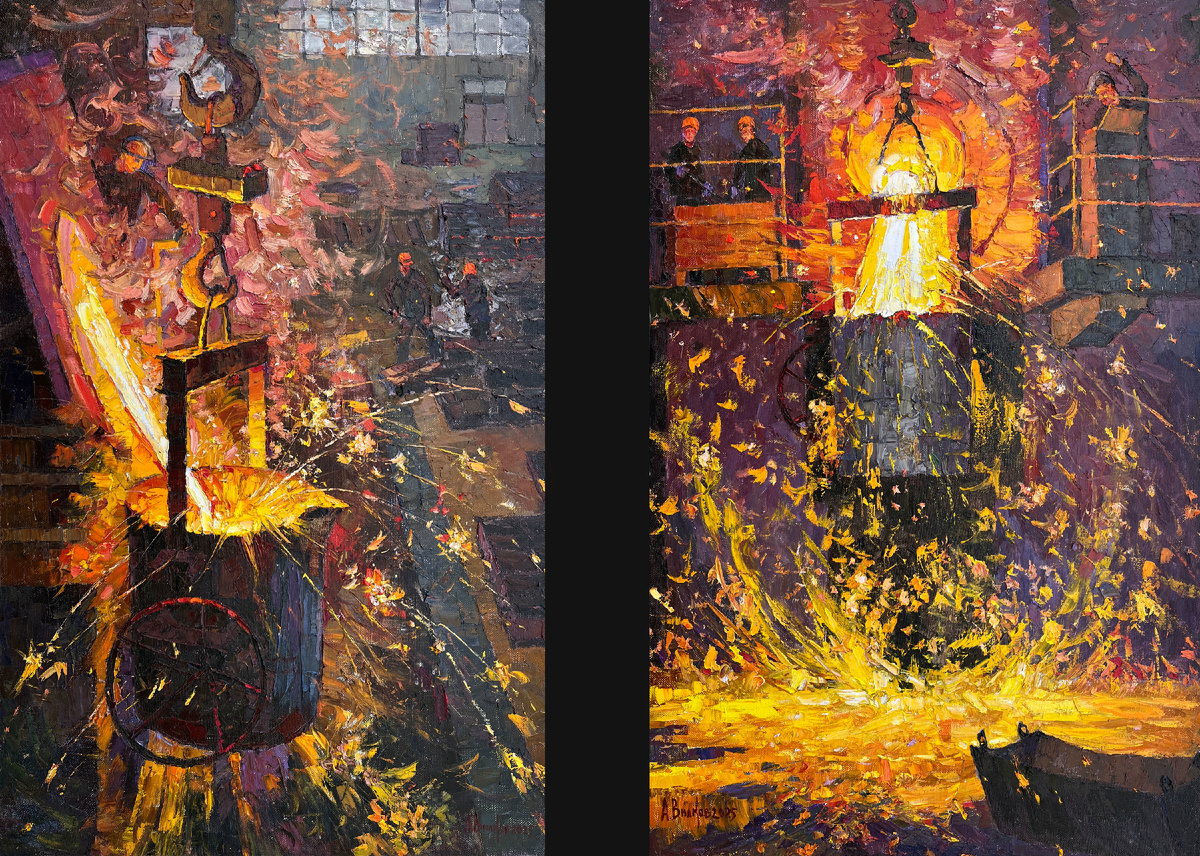 диптих Сердобский металл, 2025, Вилков Андрей (1977, Сердобск)