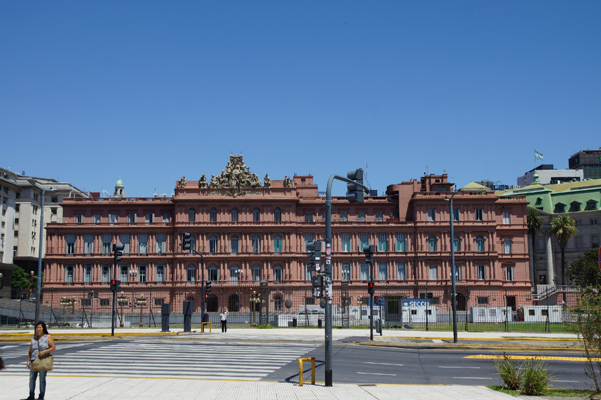 президентский дворец Casa Rosada