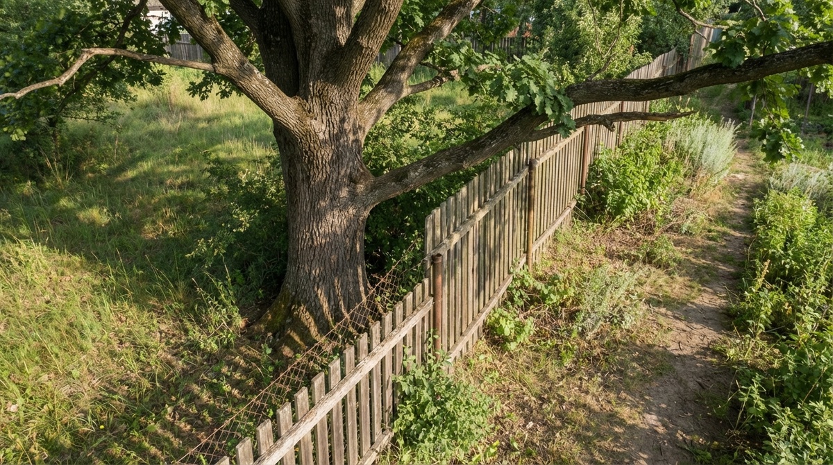 Ветки над участком не меняют собственника