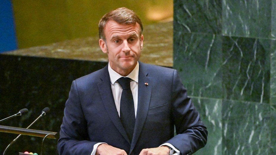 Автор фото: Сергей Гунеев / POOL / ТАСС. Президент Франции Эммануэль Макрон.