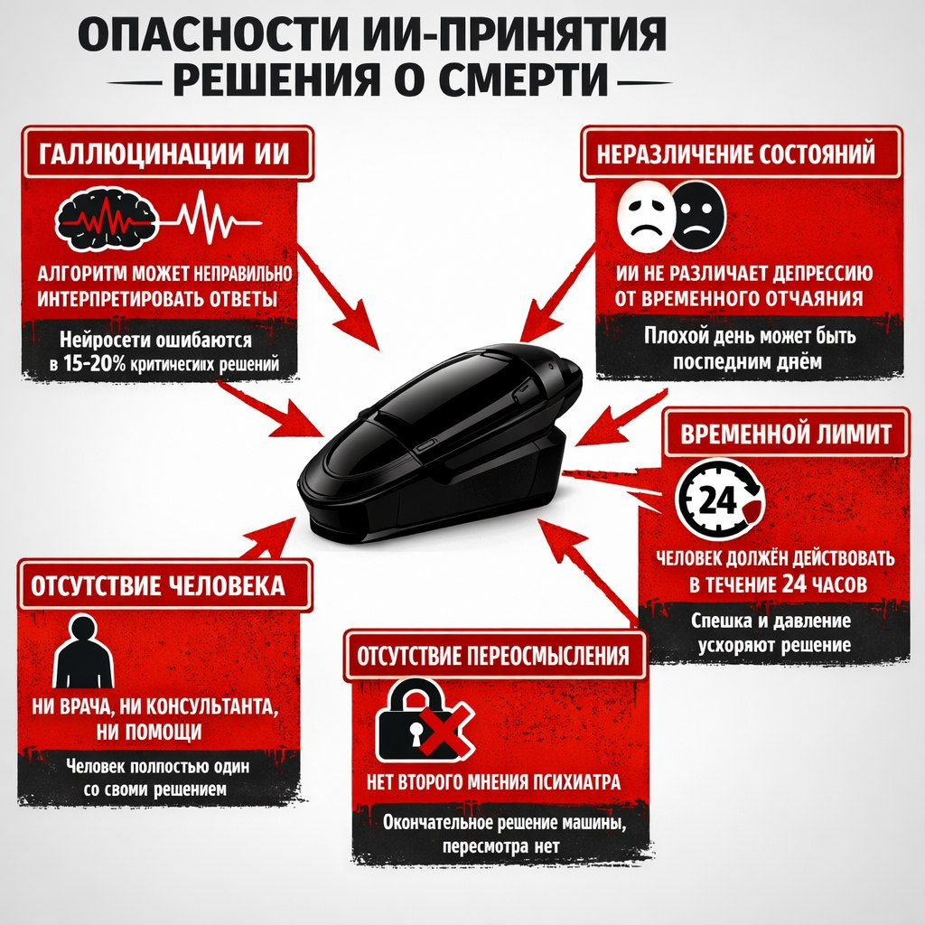 ОПАСНОСТИ ИИ-ПРИНЯТИЯ РЕШЕНИЯ О СМЕРТИ