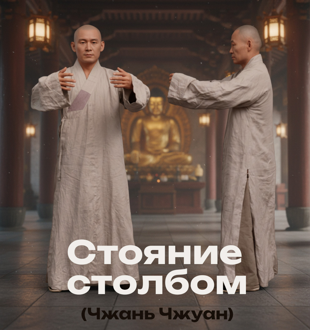 «Стояние столбом» 站桩 (Чжань Чжуан)