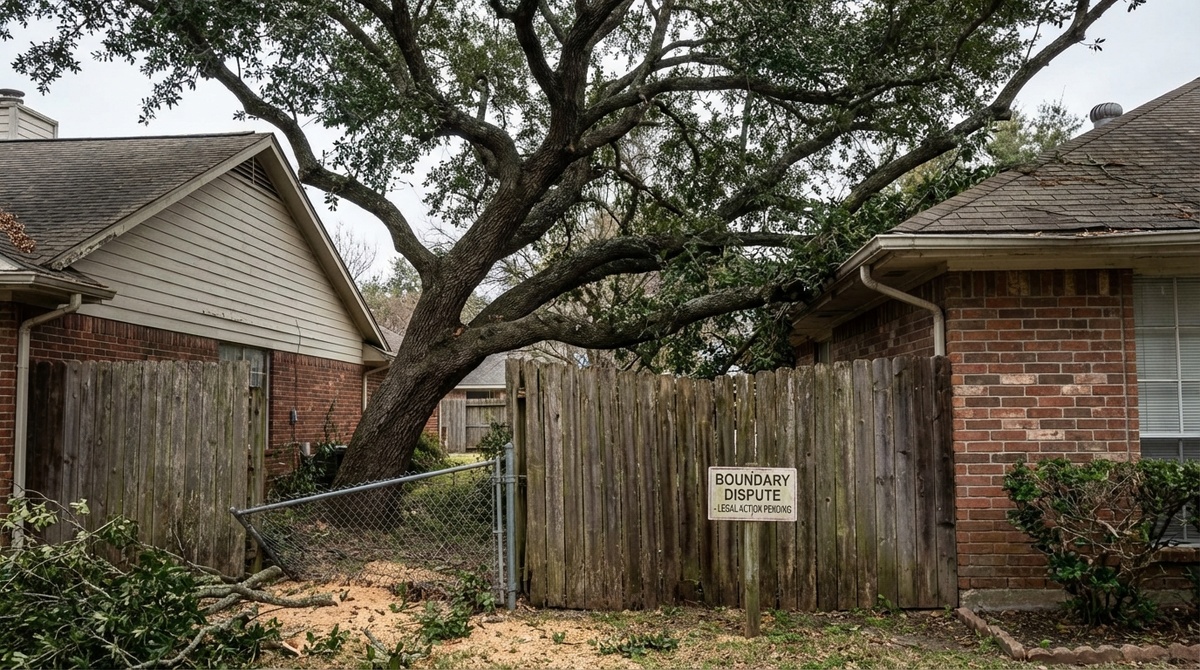 Судебный конфликт из-за соседского дерева