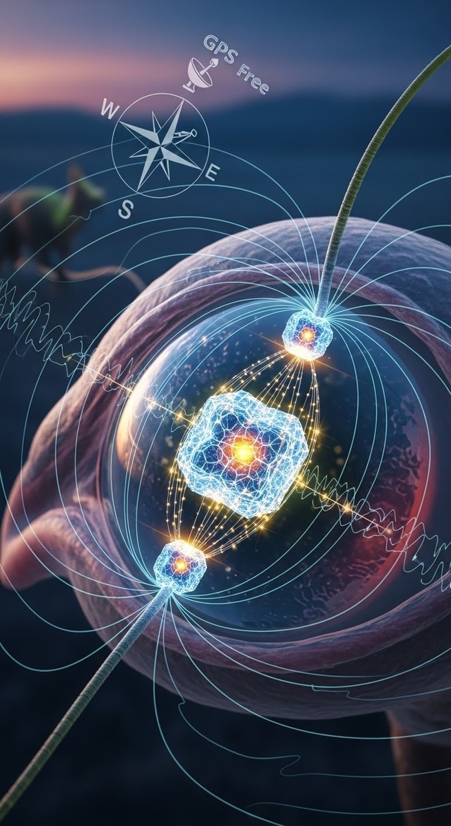 Биосенсоров на основе криптохромов для навигации без GPS (DARPA, 2024)