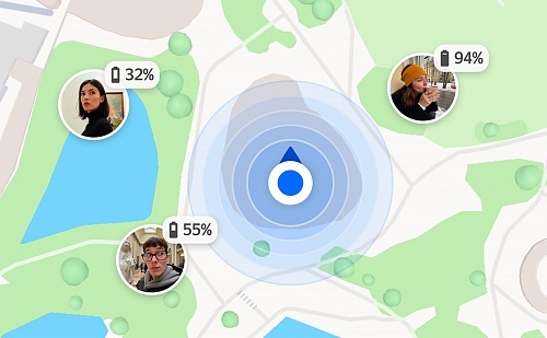 В Яндекс Картах появилась возможность делиться своей геопозицией в реальном времени