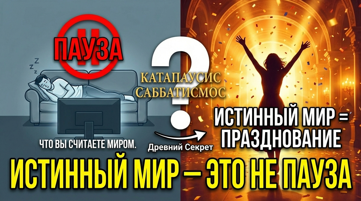 Ибо вошедший в покой Его, и сам успокоился