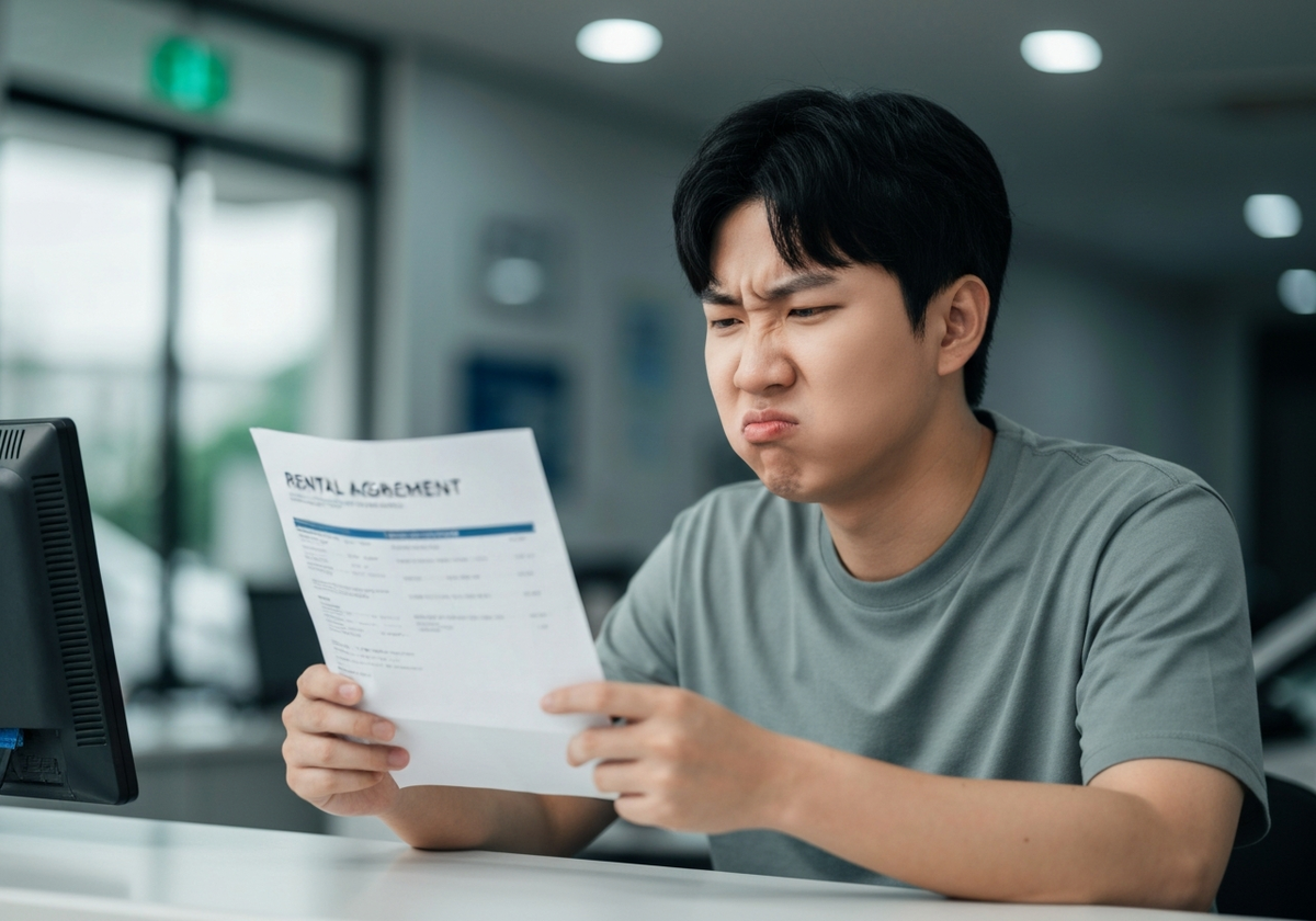 Клиент с недовольным выражением лица