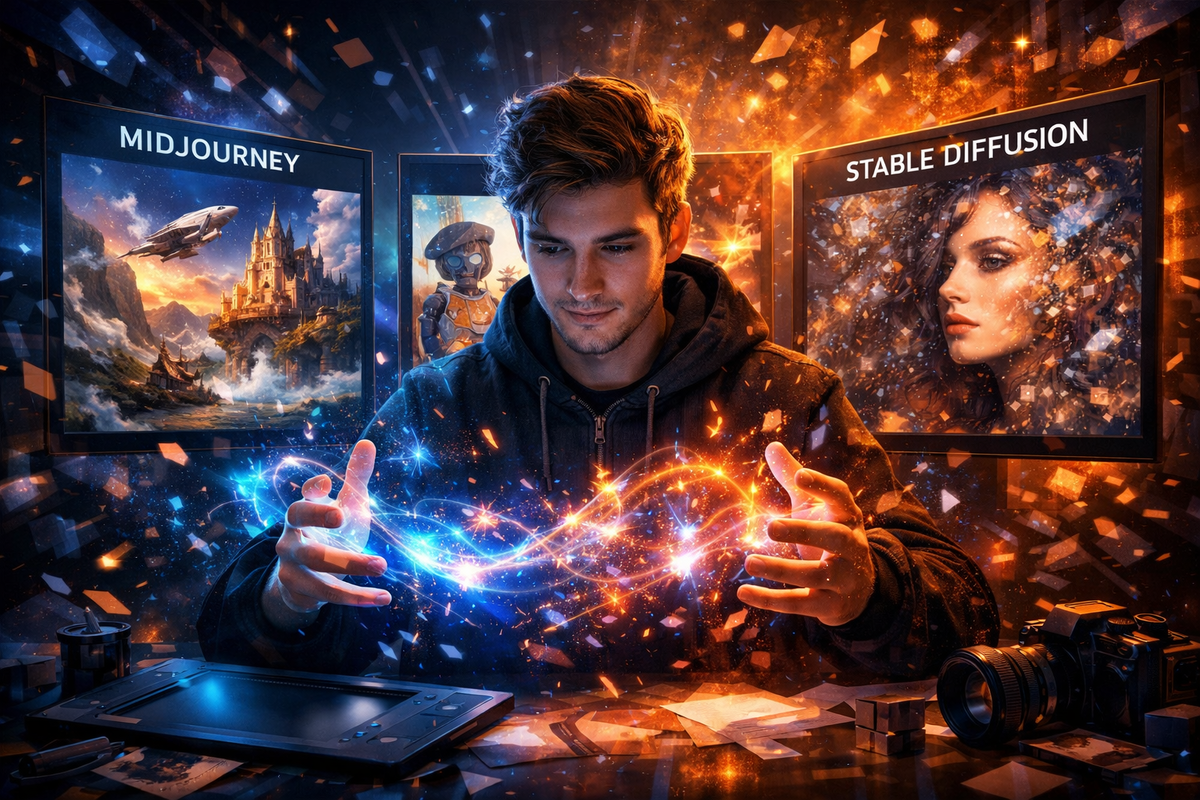 эти штуки рисуют такое, что иногда от настоящих фоток не отличишь. 