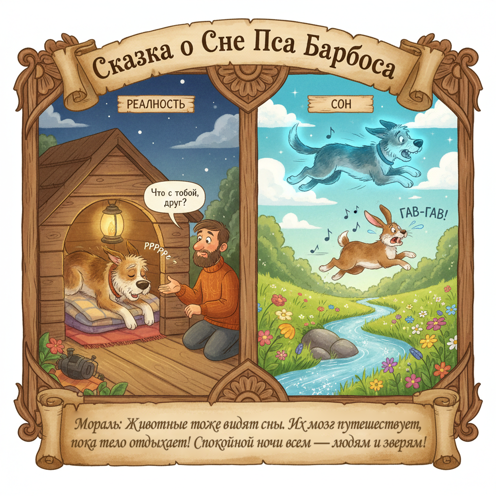 Сказка о Сне Пса Барбоса