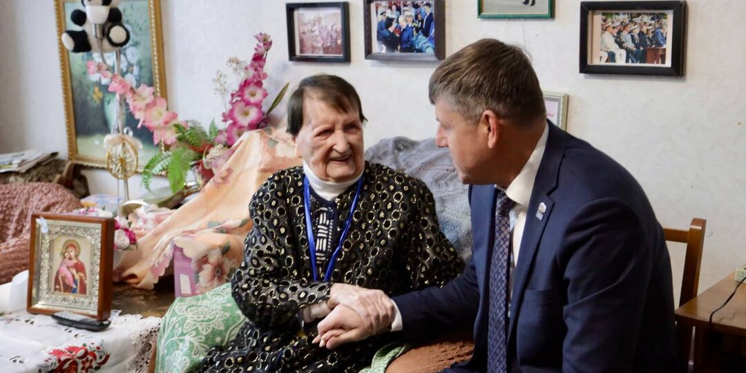 Сегодня исполнилось 103 года ветерану Великой Отечественной войны Нине Петровне Демешевой