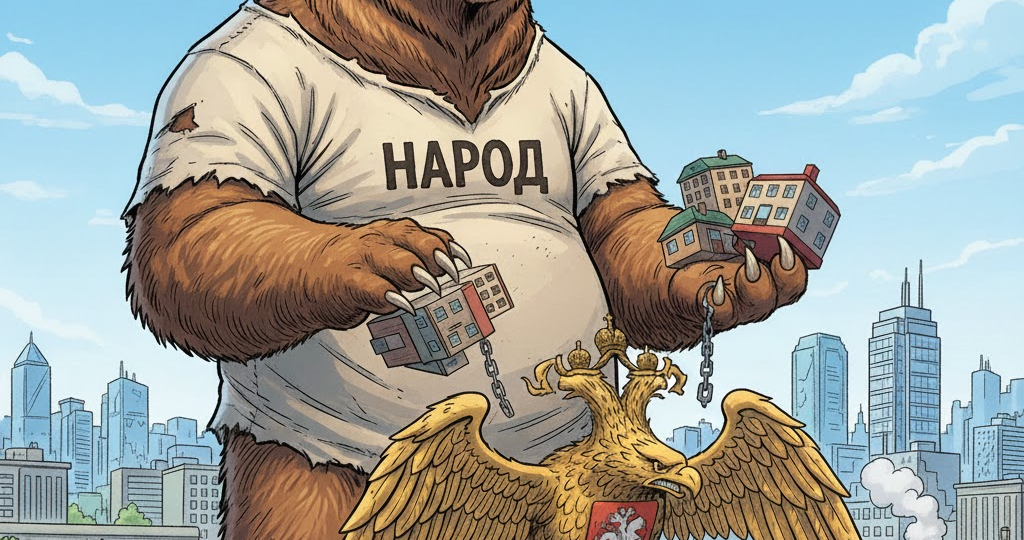 🏗️ Ипотека - гиря: власть заставляет нас покупать жилье, который должно быть вашим по праву