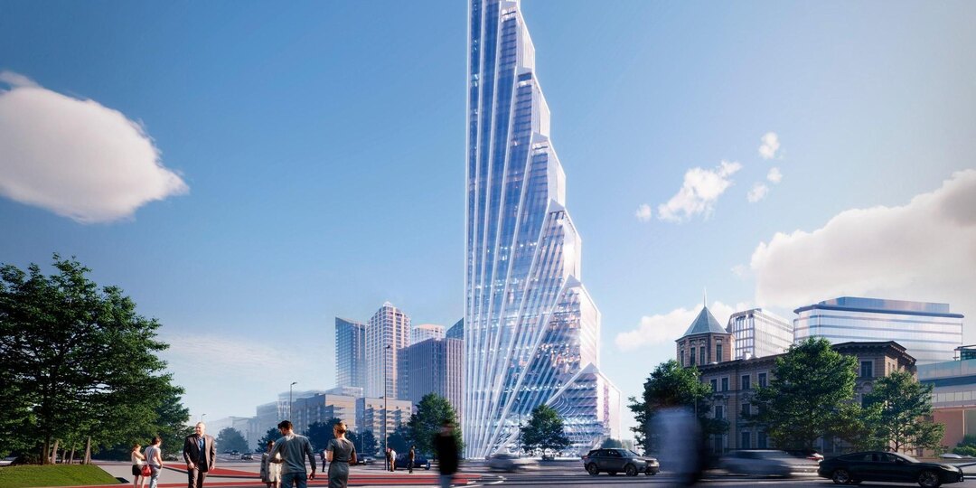 В Москве строят 65-этажный небоскреб в виде ангельских крыльев