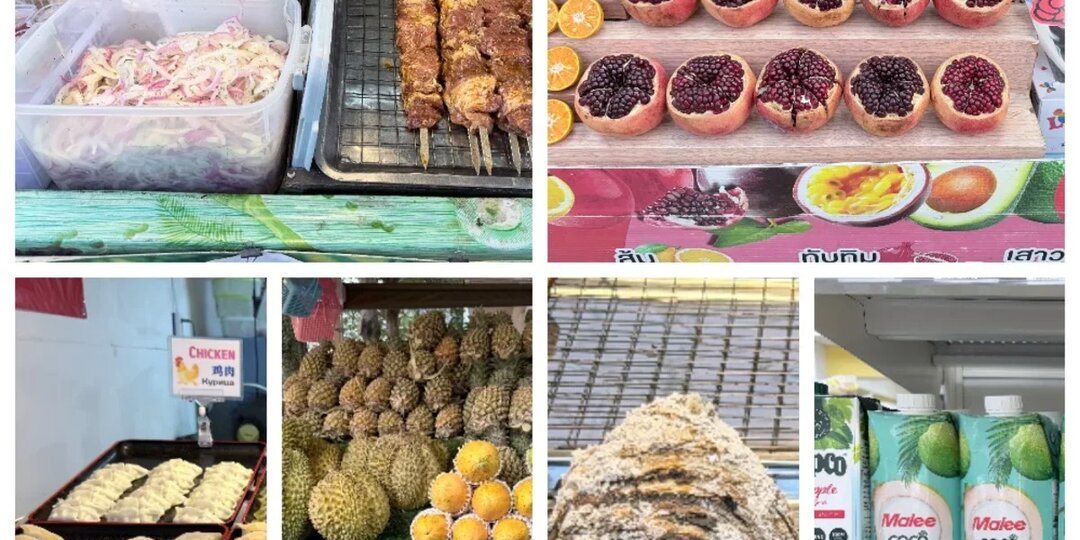 Сколько денег надо туристу на еду и фрукты в Паттайе в 2026 году