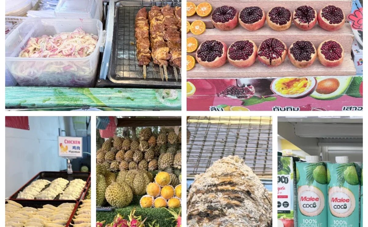    Сколько денег надо туристу на еду и фрукты в Паттайе в 2026 году