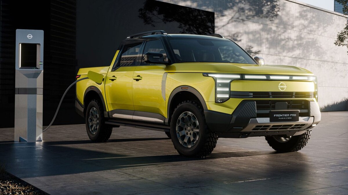    Nissan Frontier Pro PHEV. Фото Nissan