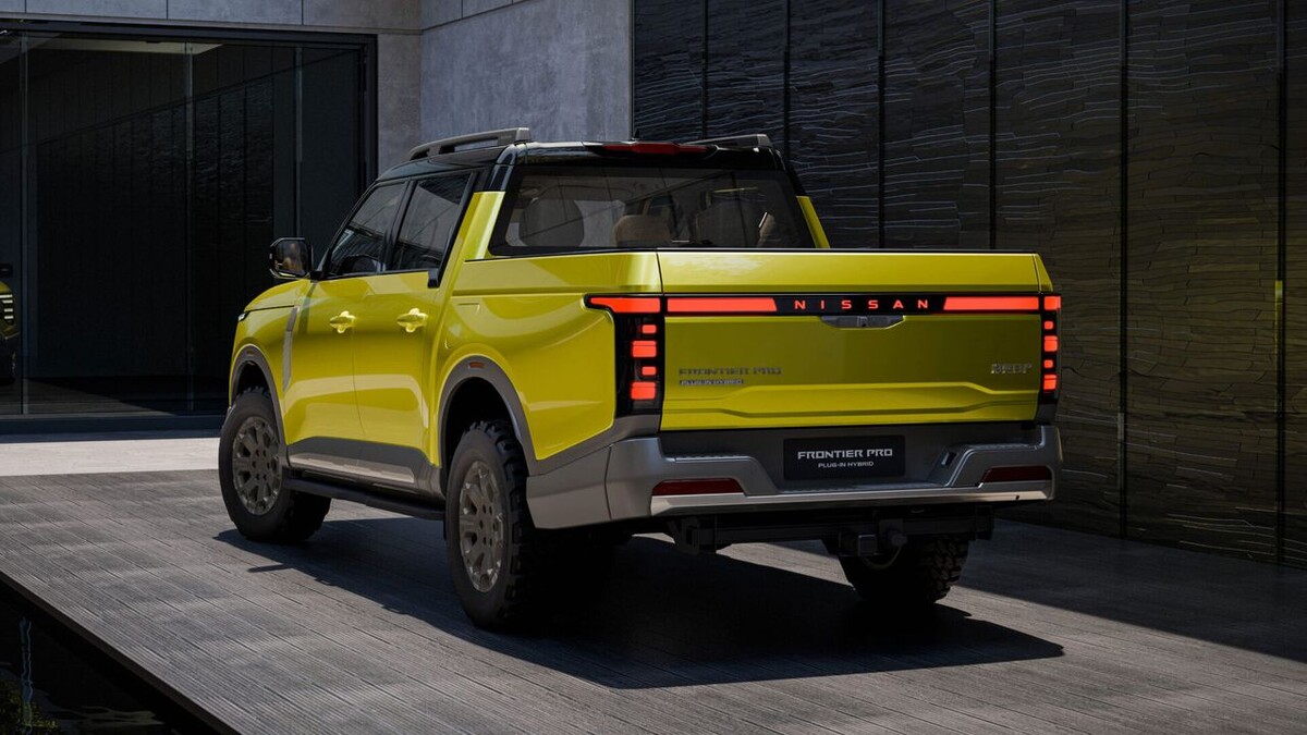   Nissan Frontier Pro PHEV. Фото Nissan