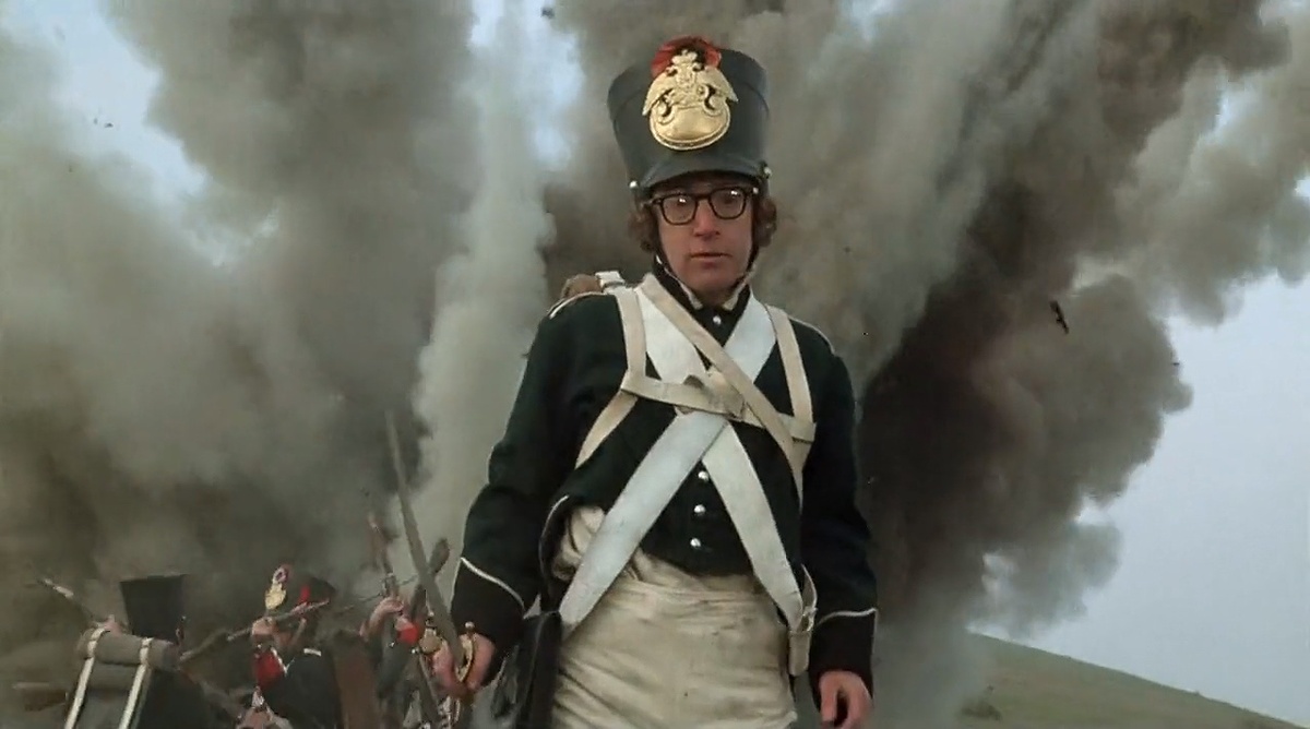 кадр из фильма "Любовь и смерть" (1975 год, реж. Вуди Аллен)